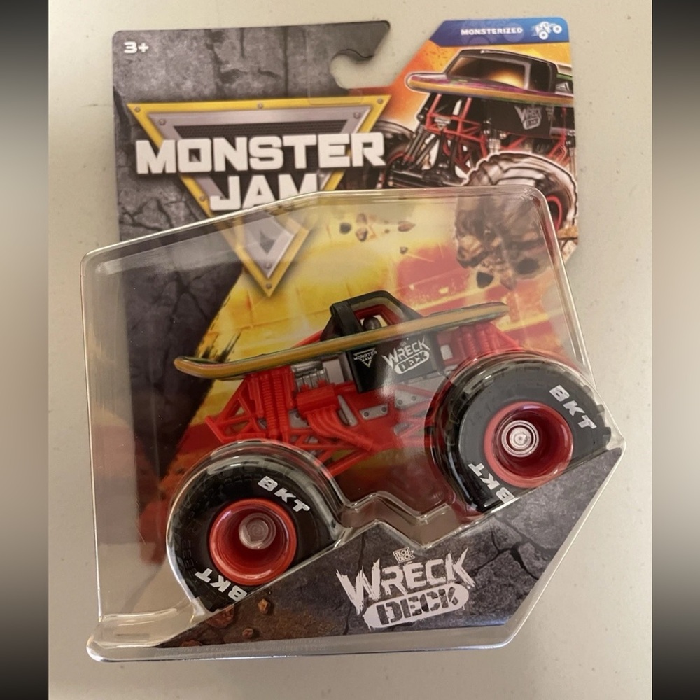 Monster Jam Motorized Wreck Deck